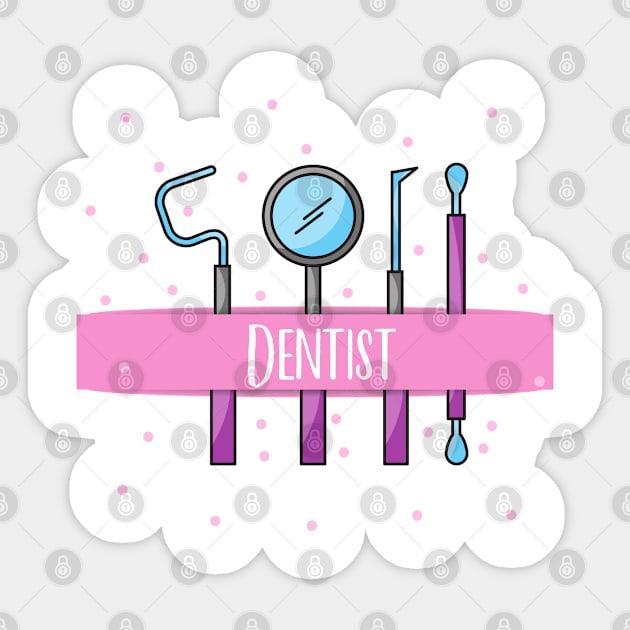 dentist Sticker by Mdath